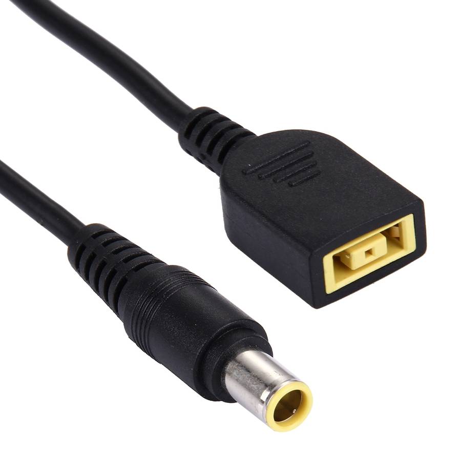 Big Square Female (First Generation) to 7.9 x 5.5mm Male Interfaces Power Adapter Cable for Laptop N