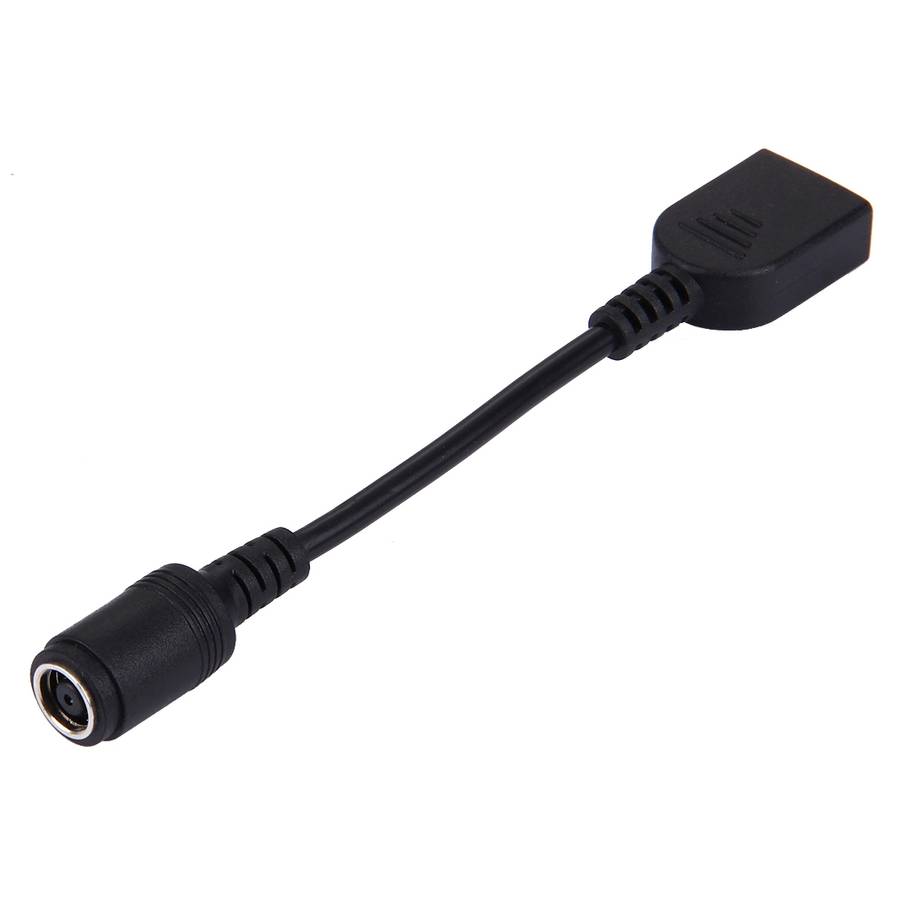 Big Square Female (First Generation) to 7.9 x 5.5mm Female Interfaces Power Adapter Cable for Laptop