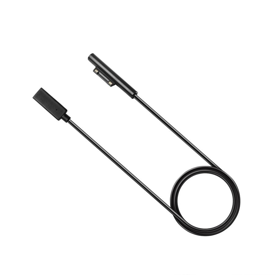 USB-C / Type-C Female to 6 Pin Male Laptop PD Fast Charging Cable for Microsoft Surface Pro 7 / 6 /