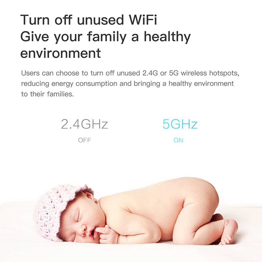 VONETS VAP11AC 5G / 2.4G Mini Wireless Bridge with Fan Version 300Mbps + 900Mbps WiFi ... (White)