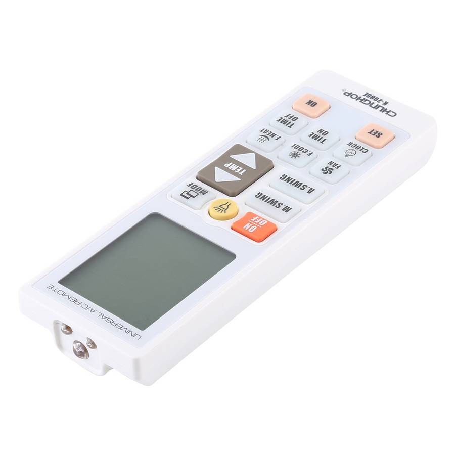 Chunghop K-2988E Universal A/C Remote Controller with Flashlight