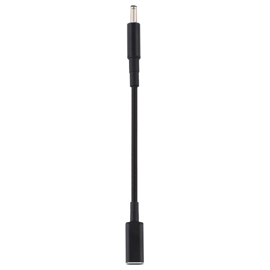 PD 100W 18.5-20V 4.5 x 0.6mm to USB-C / Type-C Adapter Nylon Braid Cable for Dell
