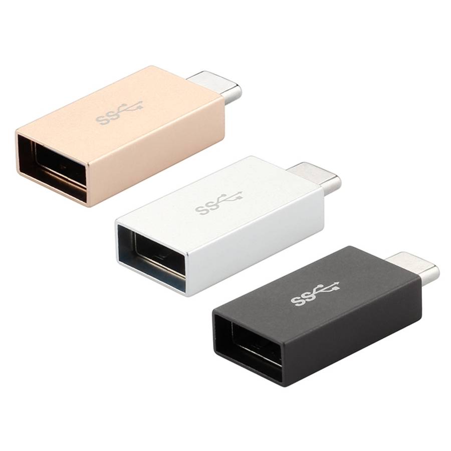 Type-C / USB-C to USB 3.0 AF Adapter (Black)