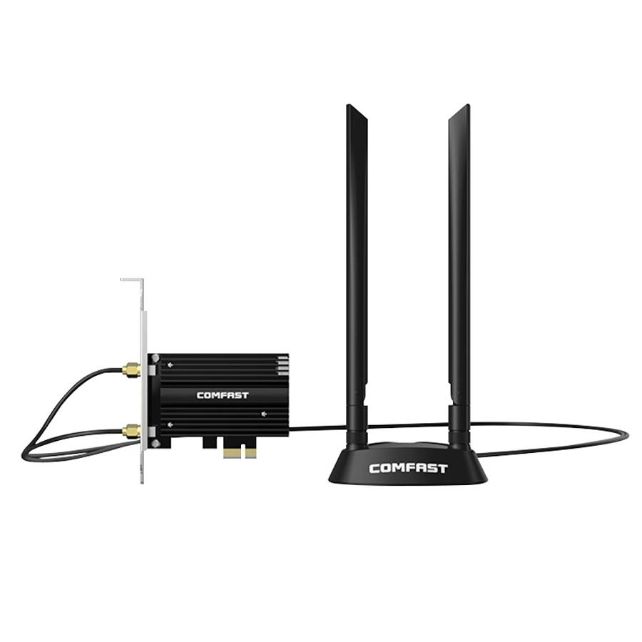 COMFAST CF-AX180 PLUS 1800Mbps PCI-E Bluetooth 5.2 Dual Frequency Gaming WiFi 6 Wireless Network C