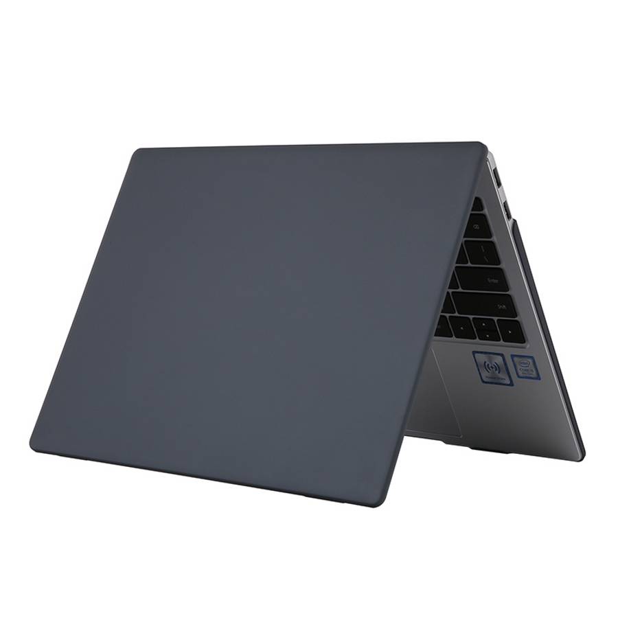 For Huawei MateBook 14 inch Shockproof Frosted Laptop Protective Case(Black)