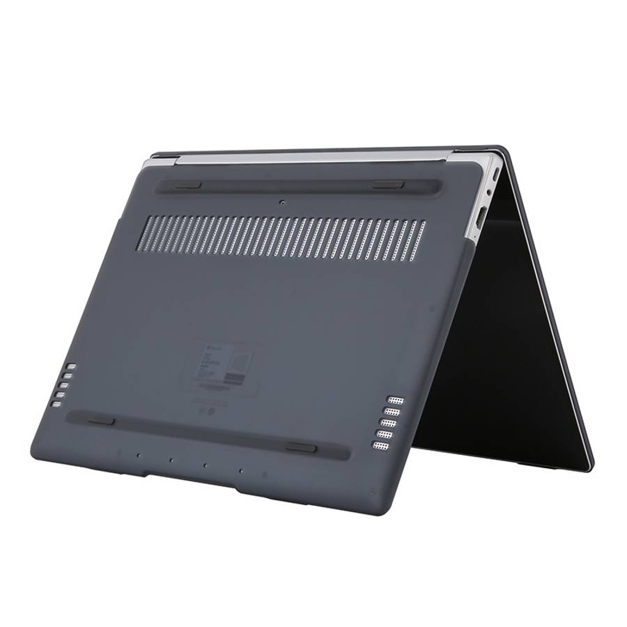 For Huawei MateBook 14 inch Shockproof Frosted Laptop Protective Case(Black)