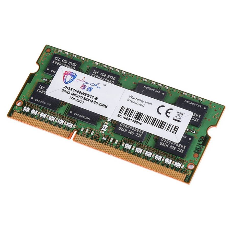 JingHai 1.5V DDR3 1600MHz 8GB Memory RAM Module for Laptop