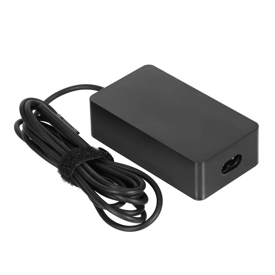 For Microsoft Surface Pro 7 / 7 Plus / 8 / 9 / X & Laptop 3 / 4 / 5 65W Laptop Power Adapter, Plug