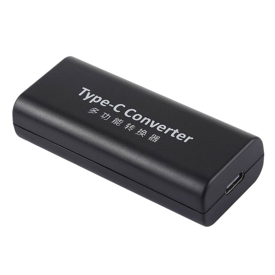 DC 5.5 x 2.1mm Power Jack Female to USB-C / Type C Female Power Connector Adapter with 30cm USB-C