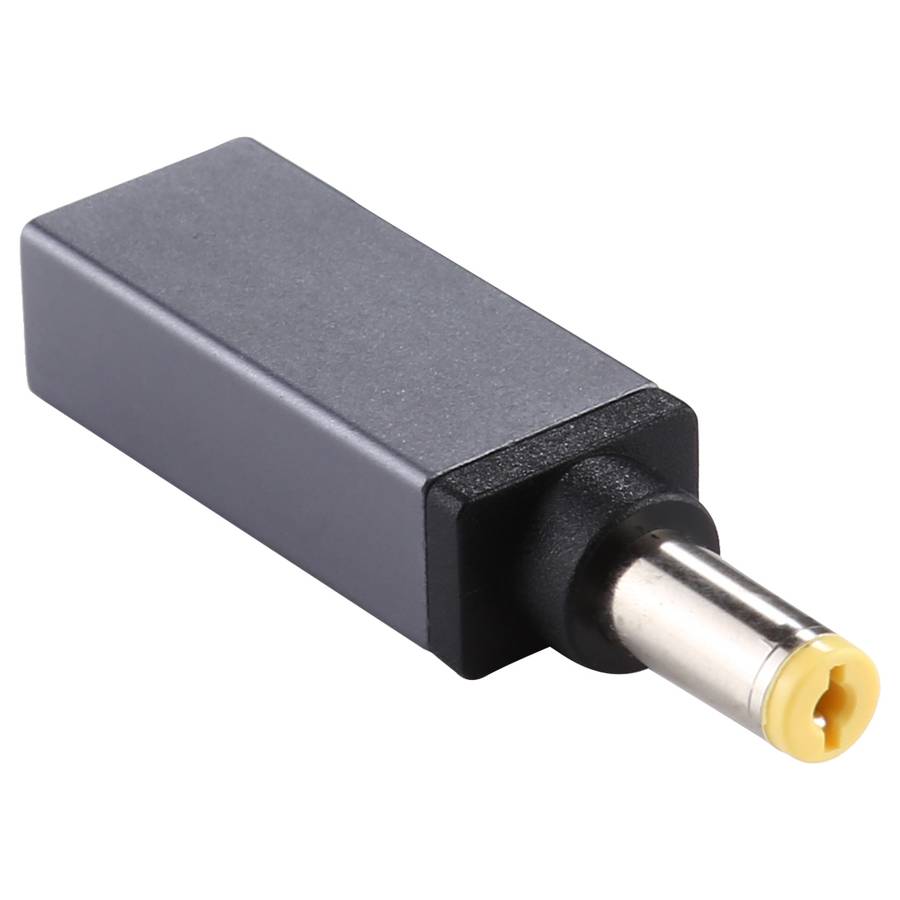 PD 18.5V-20V 5.5x1.7mm Male Adapter Connector(Black)
