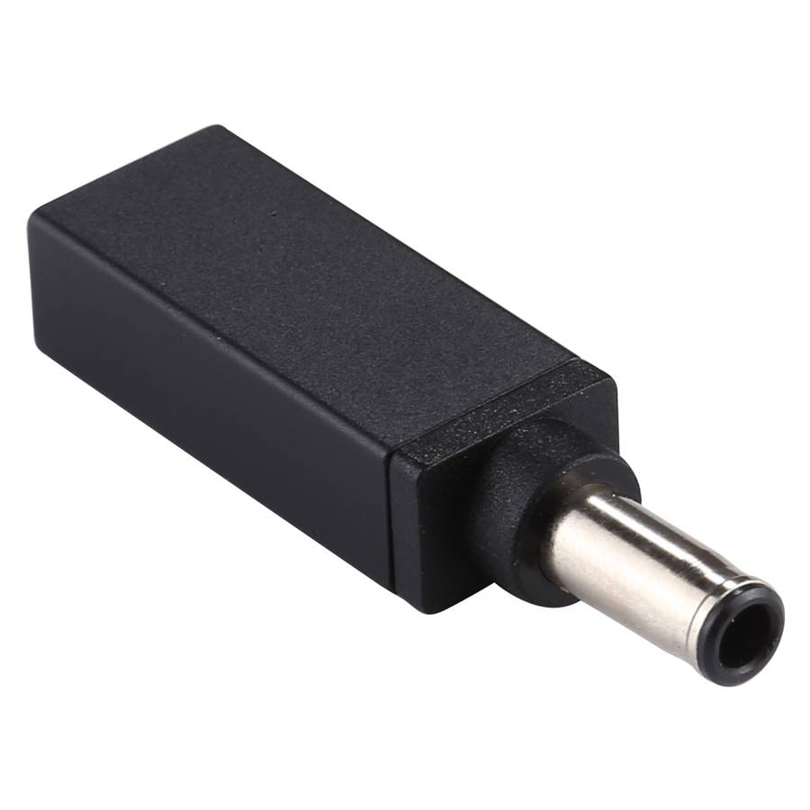 PD 18.5V-20V 5.5x1.0mm Male Adapter Connector(Black)