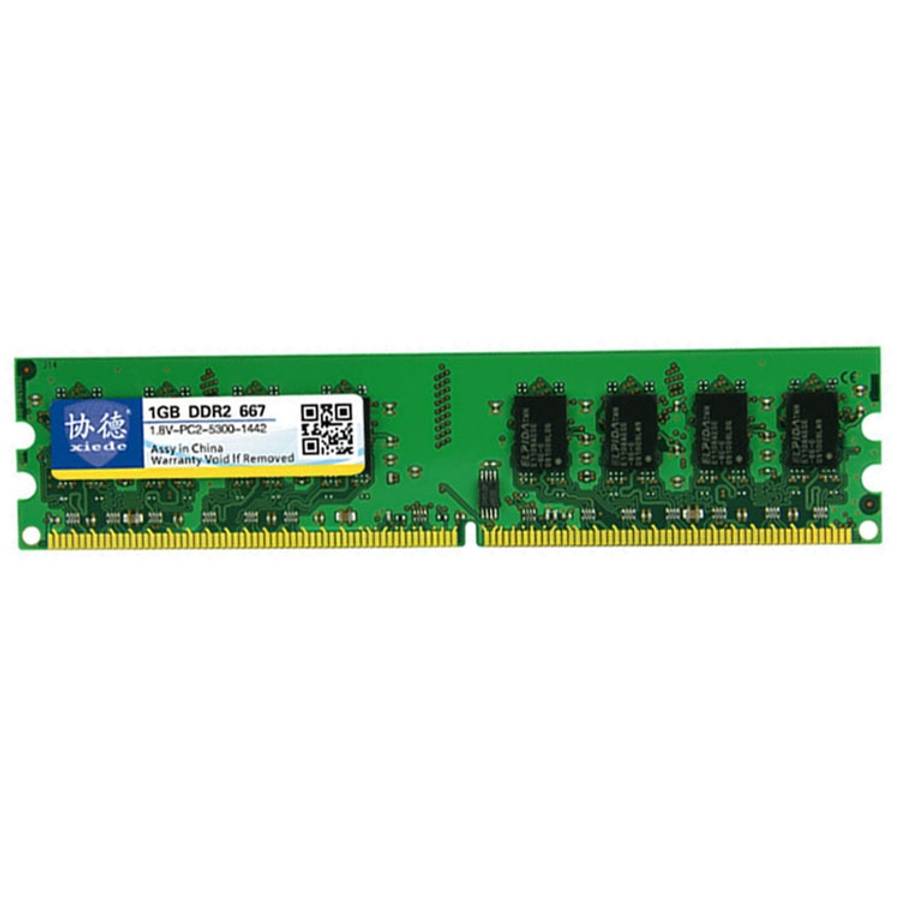 XIEDE X010 DDR2 667MHz 1GB General Full Compatibility Memory RAM Module for Desktop PC