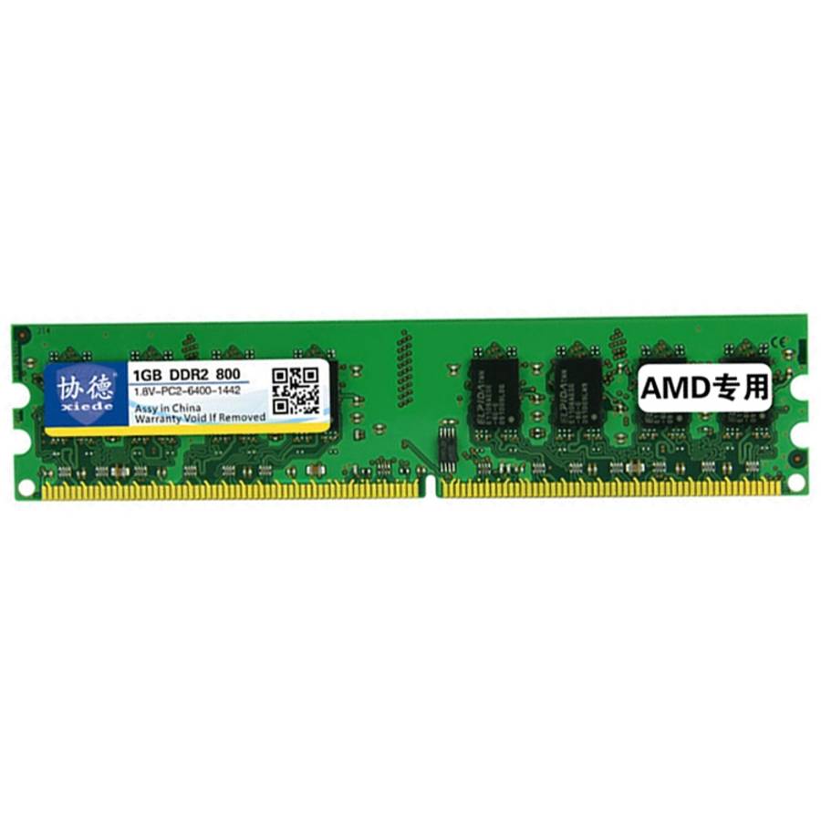 XIEDE X019 DDR2 800MHz 1GB General AMD Special Strip Memory RAM Module for Desktop PC