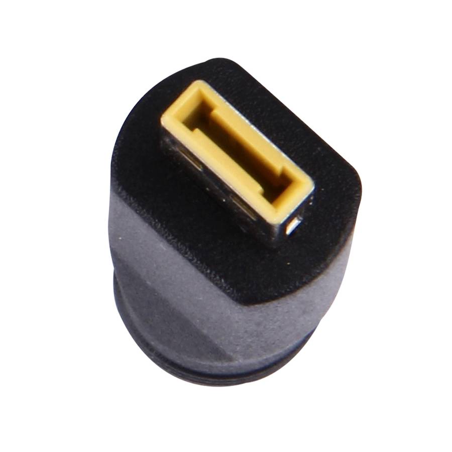 5.5x2.1mm Female to Small Square (Second Generation) Male Interfaces Power Adapters for Lenovo Lapto