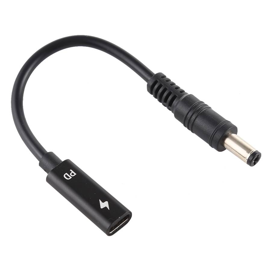 DP USB-C / Type-C to 5.5 x 2.1mm Power Adapter Charger Cable