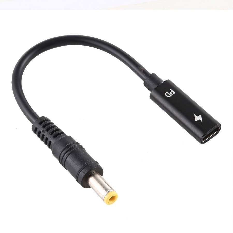 DP USB-C / Type-C to 5.5 x 2.5mm Power Adapter Charger Cable