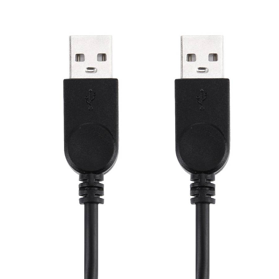 2 in 1 USB 2.0 Male to 2 Dual USB Male Cable for Computer / Laptop, Length: 50cm