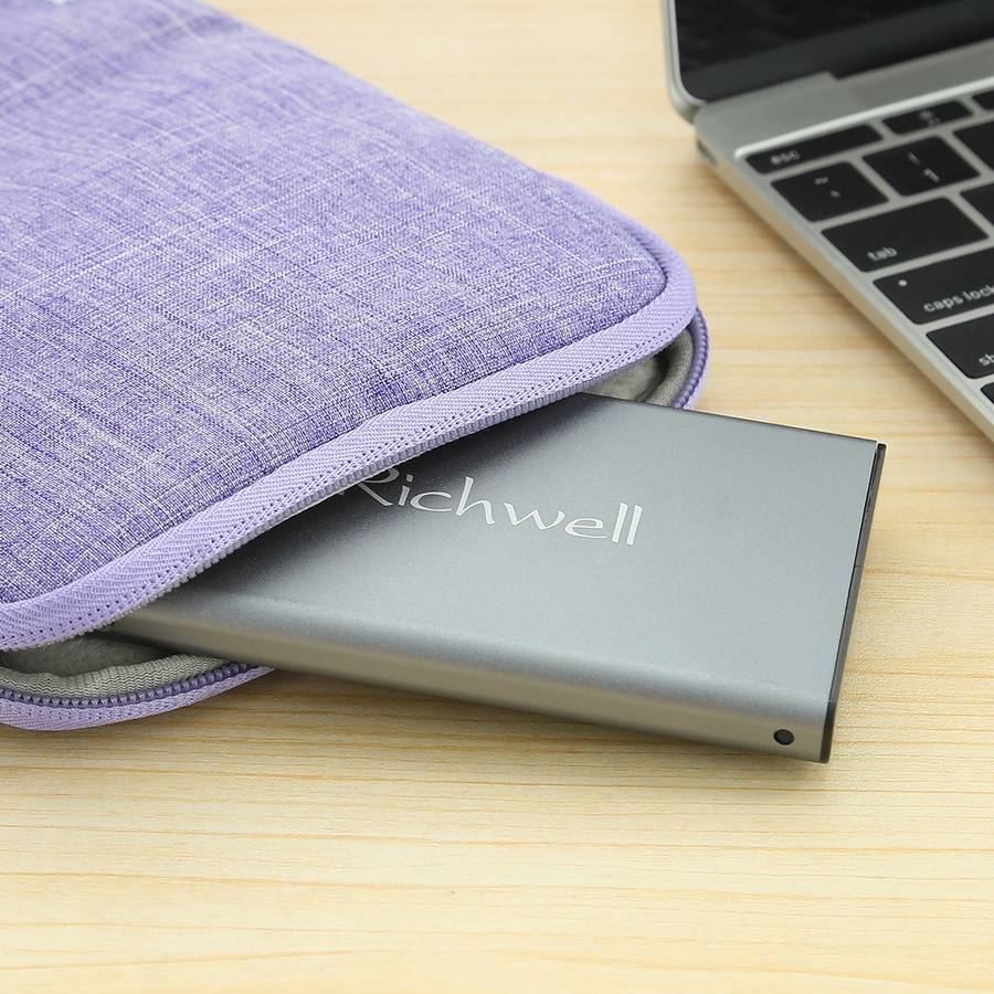 Richwell SATA R2-SATA-250GB 250GB 2.5 inch USB3.0 Super Speed Interface Mobile Hard Dis ... (Grey)
