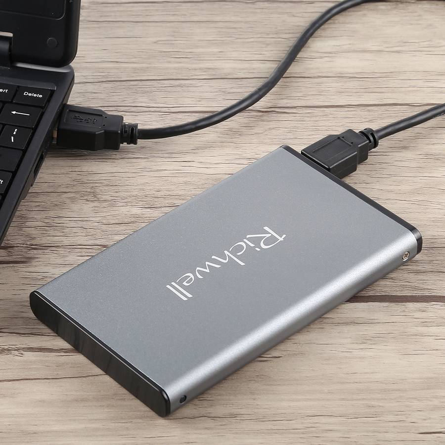 Richwell SATA R2-SATA-320GB 320GB 2.5 inch USB3.0 Super Speed Interface Mobile Hard Dis ... (Grey)