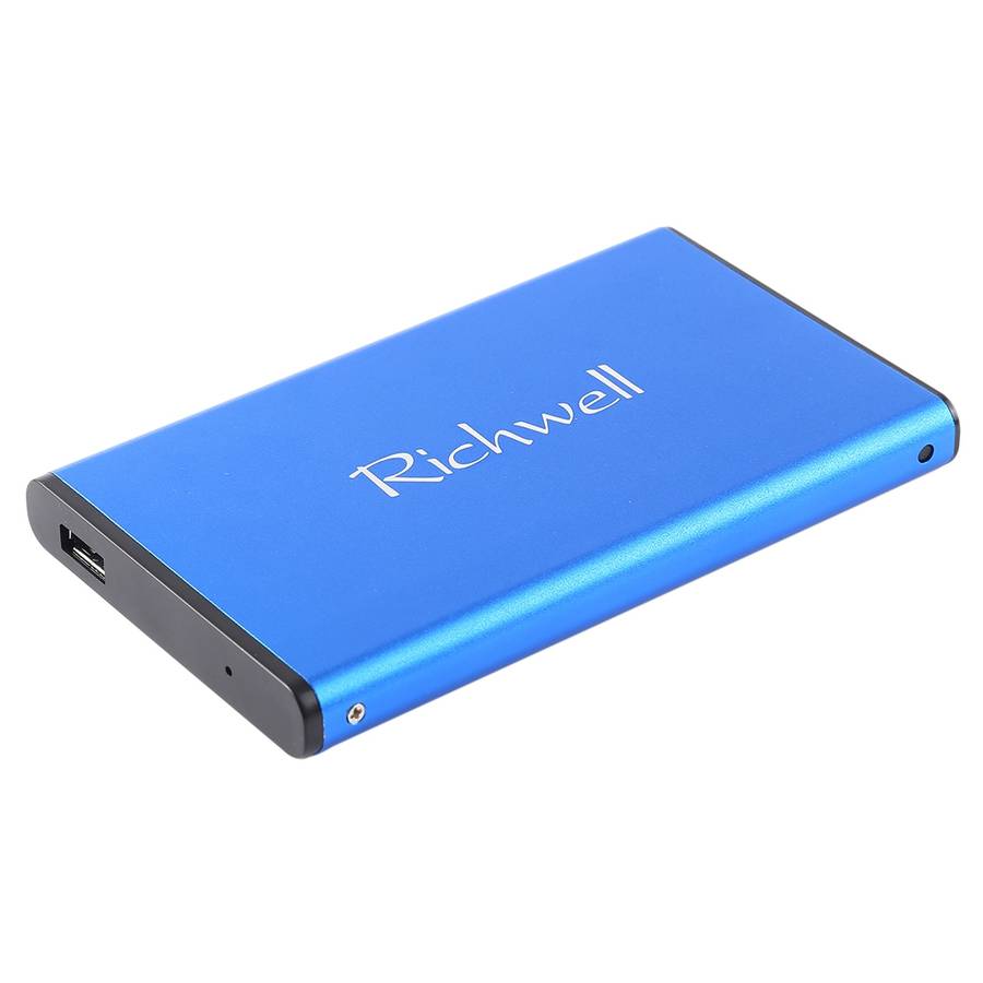 Richwell SATA R2-SATA-320GB 320GB 2.5 inch USB3.0 Super Speed Interface Mobile Hard Dis ... (Blue)