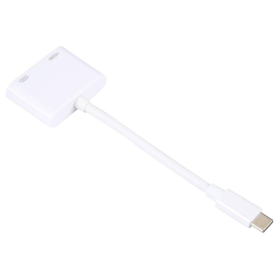 USB-C/Type-C to HDMI+USB-C/Type-C 4K/30HZ Digital AV Adapter