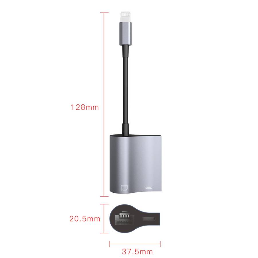 NK-1054 8 Pin to Ethernet Function Adapter