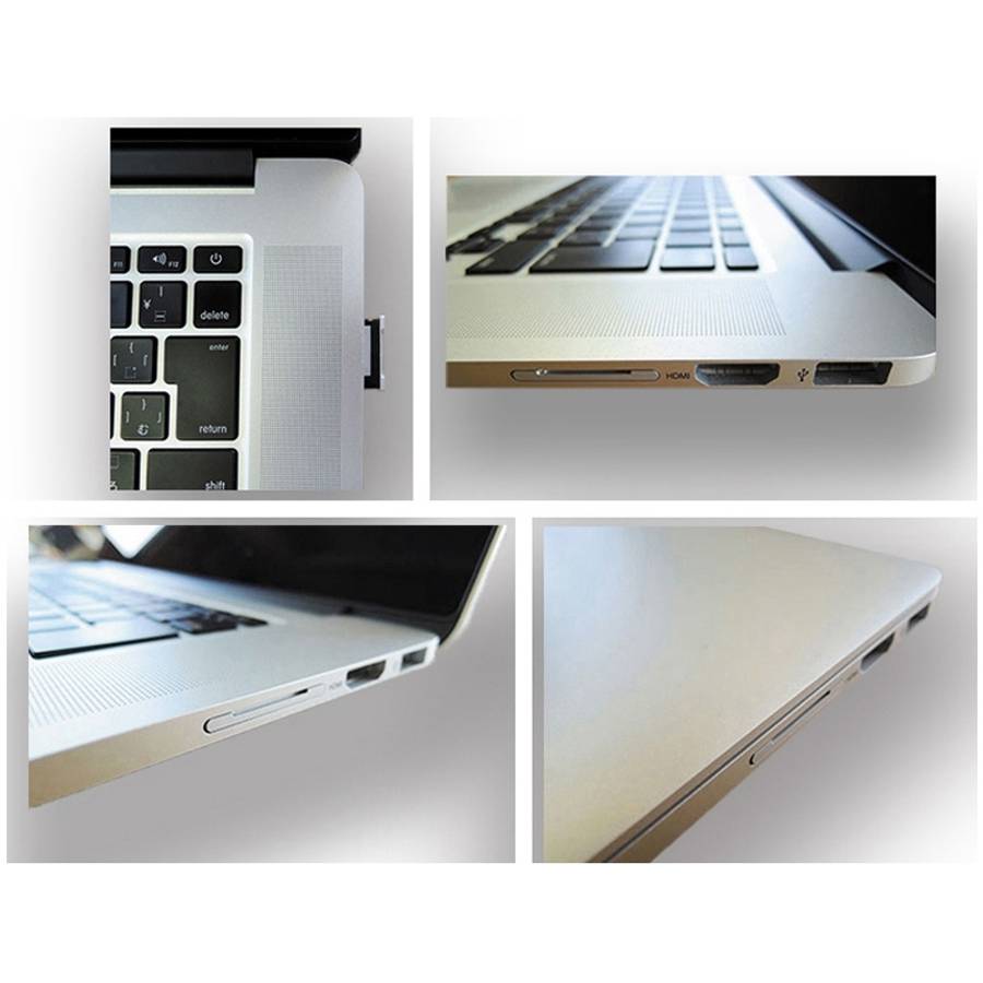 BASEQI Hidden Aluminum Alloy SD Card Case for Lenovo Flex4-14 Laptop