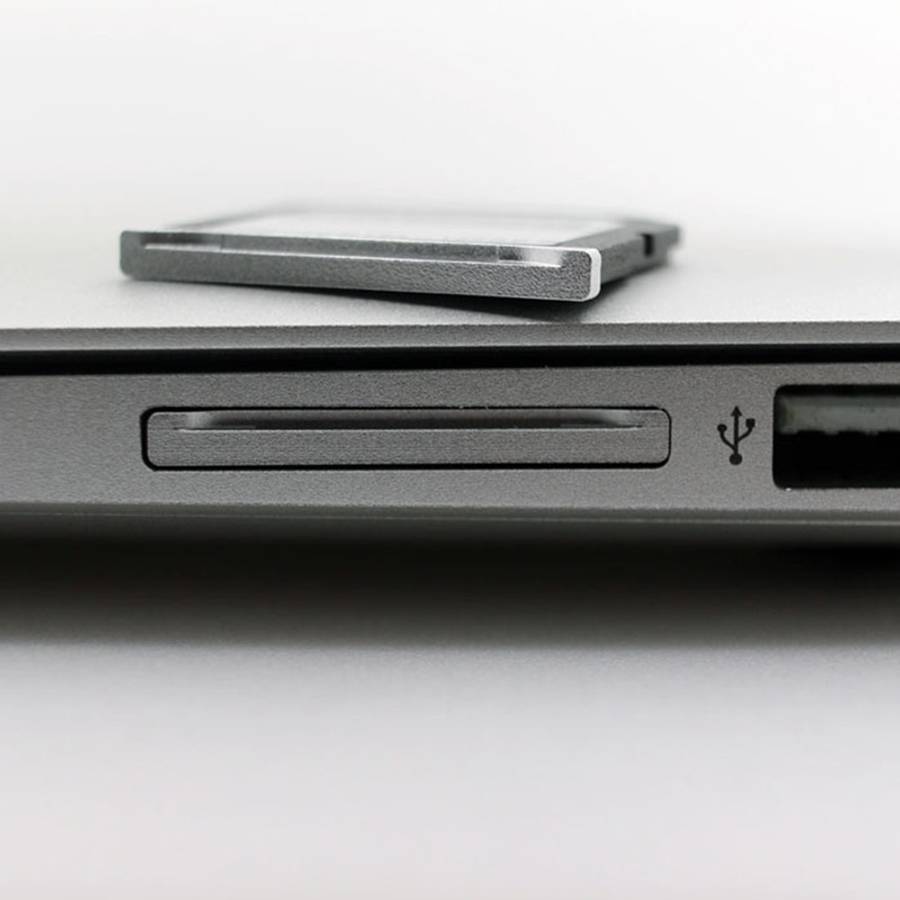 BASEQI Hidden Aluminum Alloy SD Card Case for Macbook Pro (Mid-2012) (not Retina) Laptops