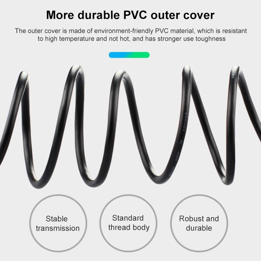 USB-C 3.1 / Type-C Male to USB BM Data Cable, Length: 1m