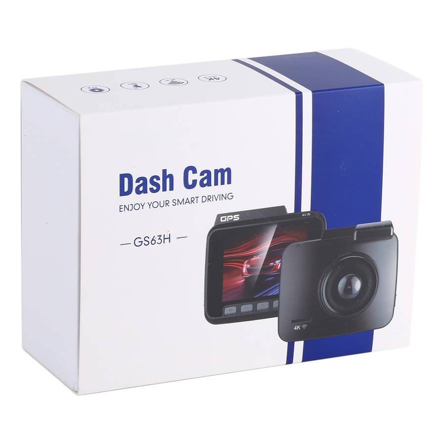GS63H Car DVR Camera 2.4 inch LCD Screen HD 2880 x 2160P 150 Degree Wide Angle Viewing, Support Moti