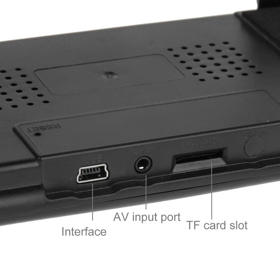G20 HD 1080P 4.3 inch Screen Display Vehicle DVR with Reversing Camera, Generalplus 2248 Programs, 1