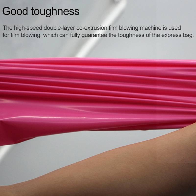 100pcs / Pack 20x30cm Custom Printed Thick Plastic Courier Bags with Your Logo for Products Packagi