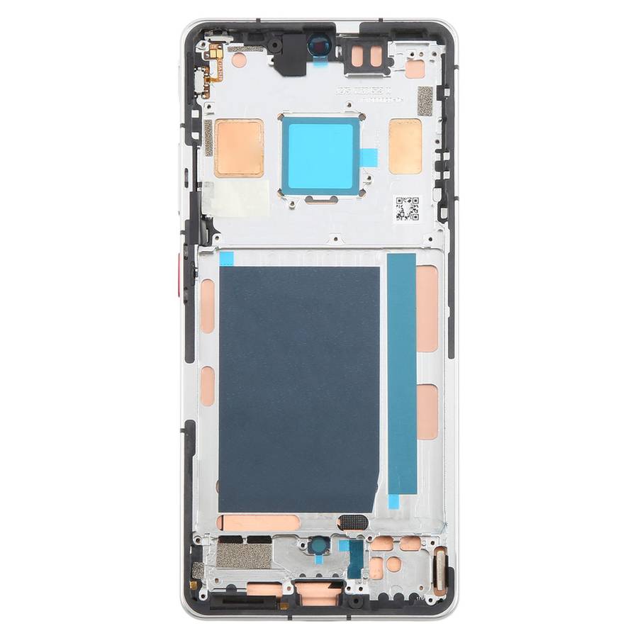 For ZTE nubia Z60S Pro NX725J Original LCD Screen Digitizer Full Assembly with Frame (Black)