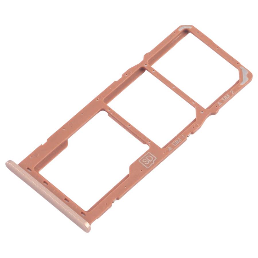 For Nokia 5.3 Original SIM Card Tray + SIM Card Tray + Micro SD Card Tray (Black)