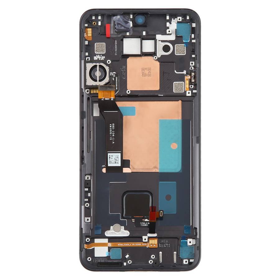For ZTE nubia RedMagic 7S Pro NX709S Original LCD Screen Digitizer Full Assembly with Frame (Black)