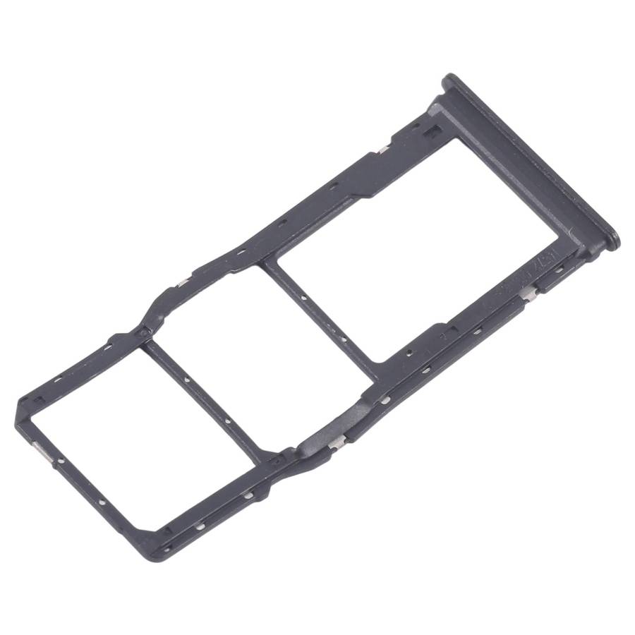 For Xiaomi Redmi 13C 5G 10pcs SIM Card Tray + SIM Card Tray + Micro SD Card Tray (Black)