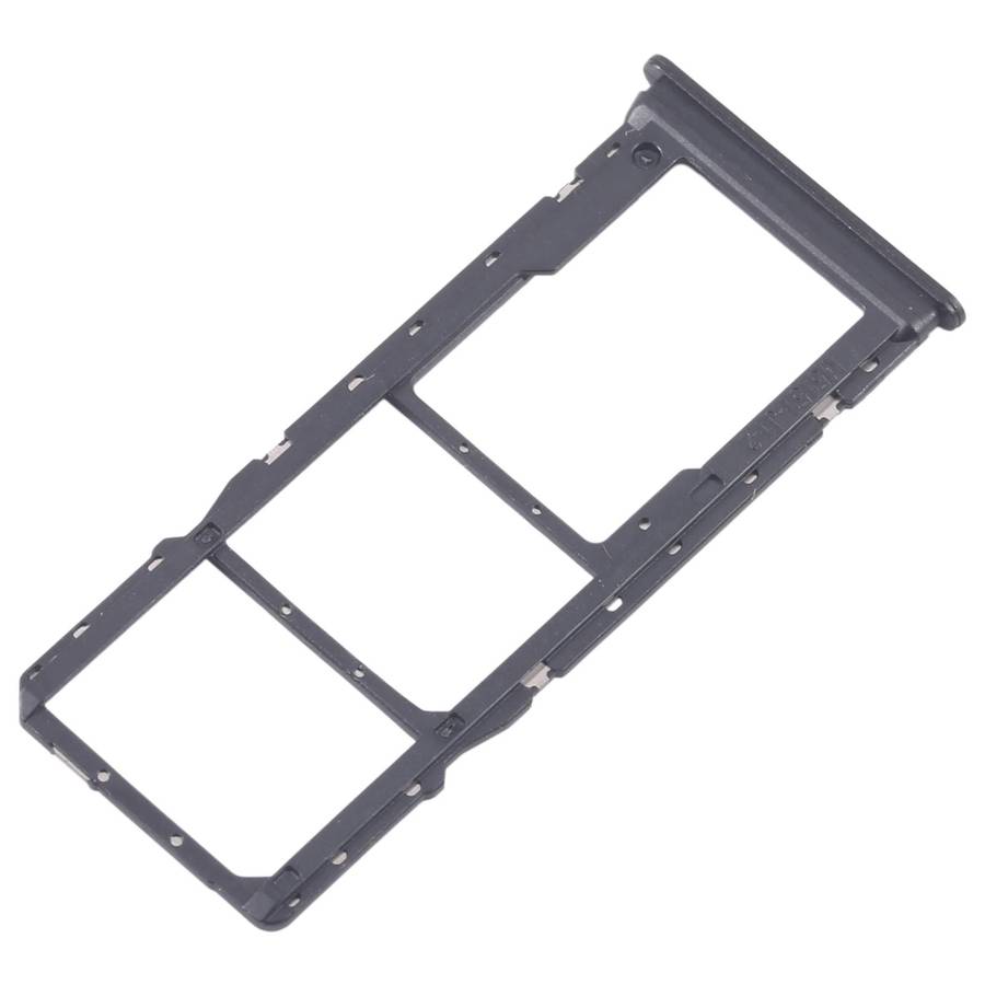 For Xiaomi Redmi 14C 5G 10pcs SIM Card Tray + SIM Card Tray + Micro SD Card Tray (Black)