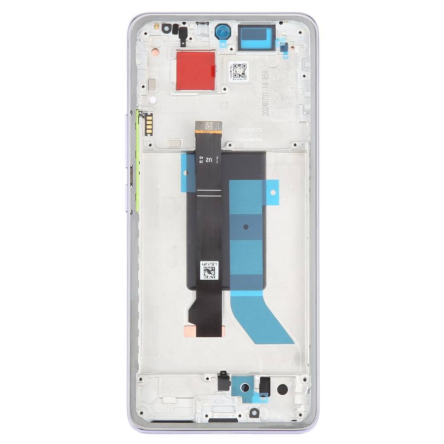 For Xiaomi Redmi Note 14 Pro 5G India Original LCD Screen Digitizer Full Assembly with Frame (Black)