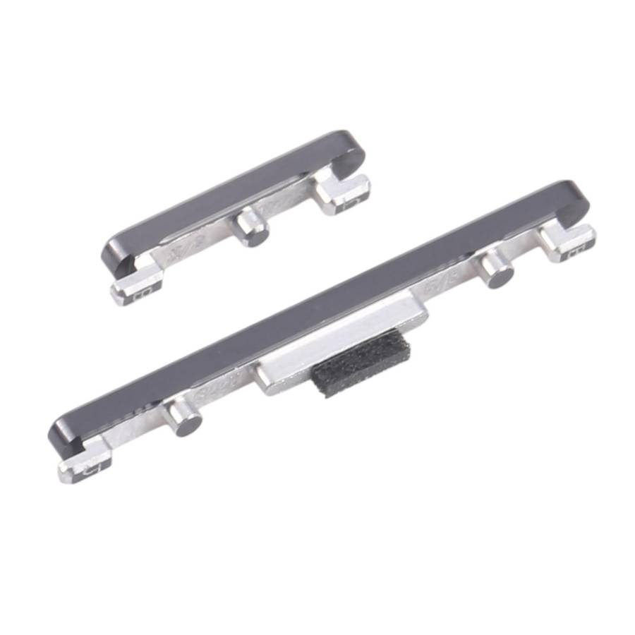 For Huawei P60 Pro 10pairs Original Power Button and Volume Control Button (Black)