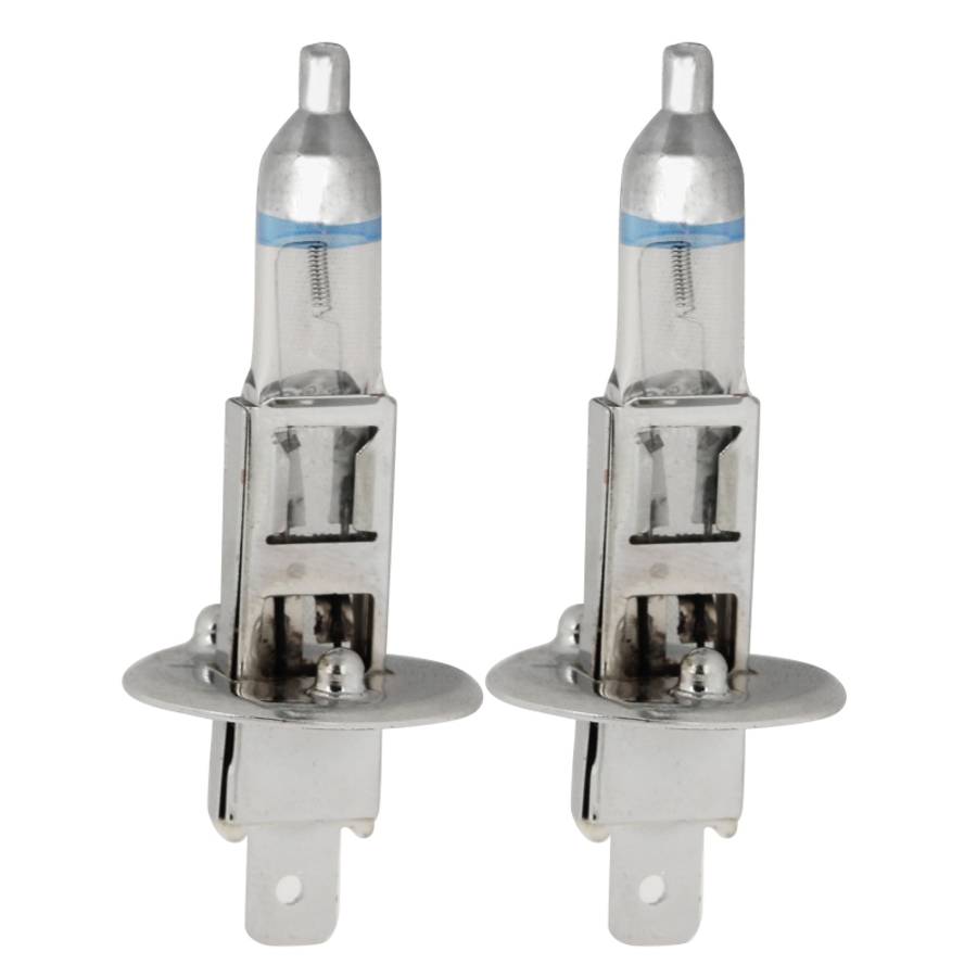 2 PCS H1 12V / 55W / 4300K / 1600lm Xenon Car Headlight Bulbs, Warm White