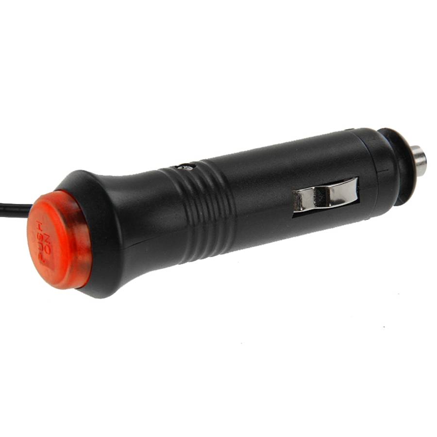 5.5 x 2.1mm 12V 3A Car Truck Bus Power Supply Adapter Charger Cable with Switch