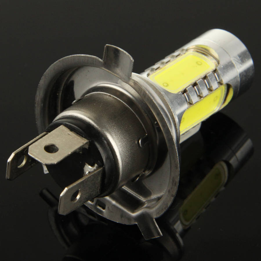 H4 11W White LED Fog Light for Vehicles, DC 12V
