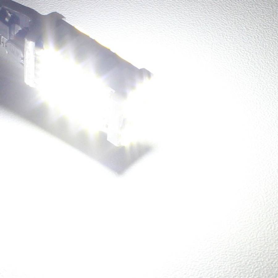 2 PCS T15 W16W 9W 450LM White Light 45 LED 4014 SMD Car Brake Light Reverse Lamp Parking Light Bulb,