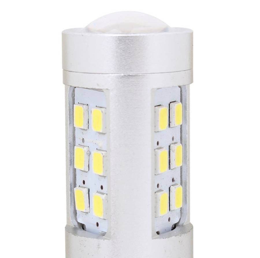 H4 4.2W 630LM White Light 21 LED 2835 SMD Car Headlamp Bulb, Constant Current, DC 12-24V