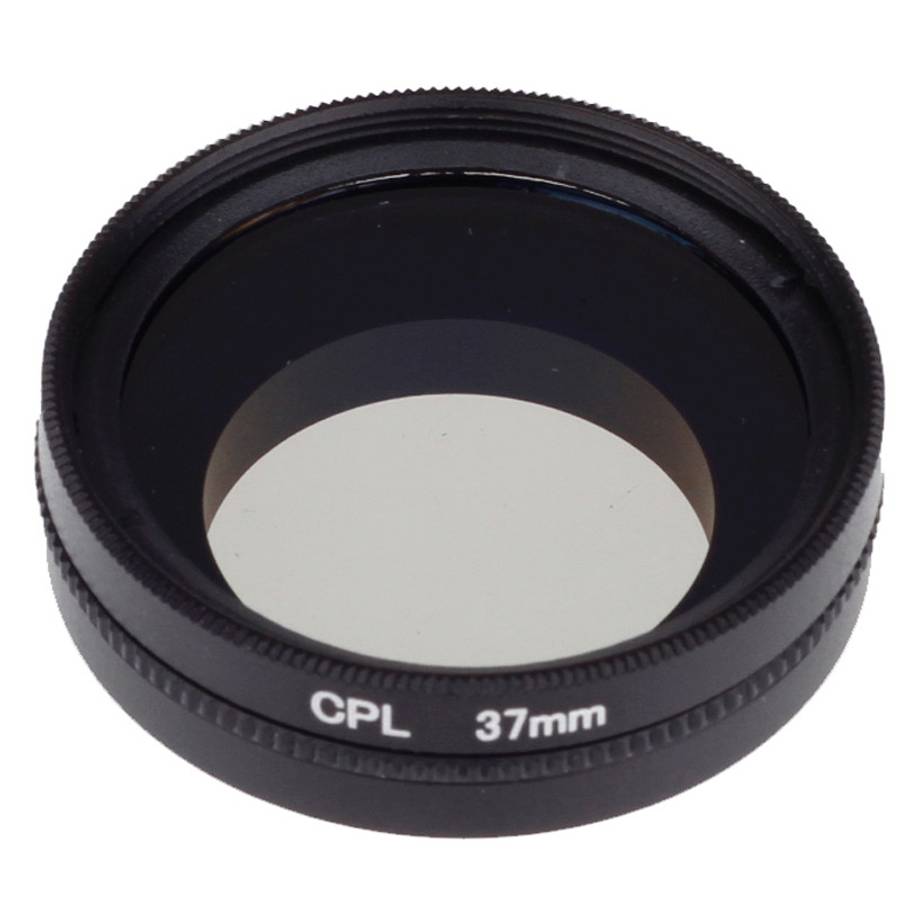 37mm CPL Filter Circular Polarizer Lens Filter with Cap for Xiaomi Xiaoyi 4K+ / 4K, Xiaoyi Lite, X