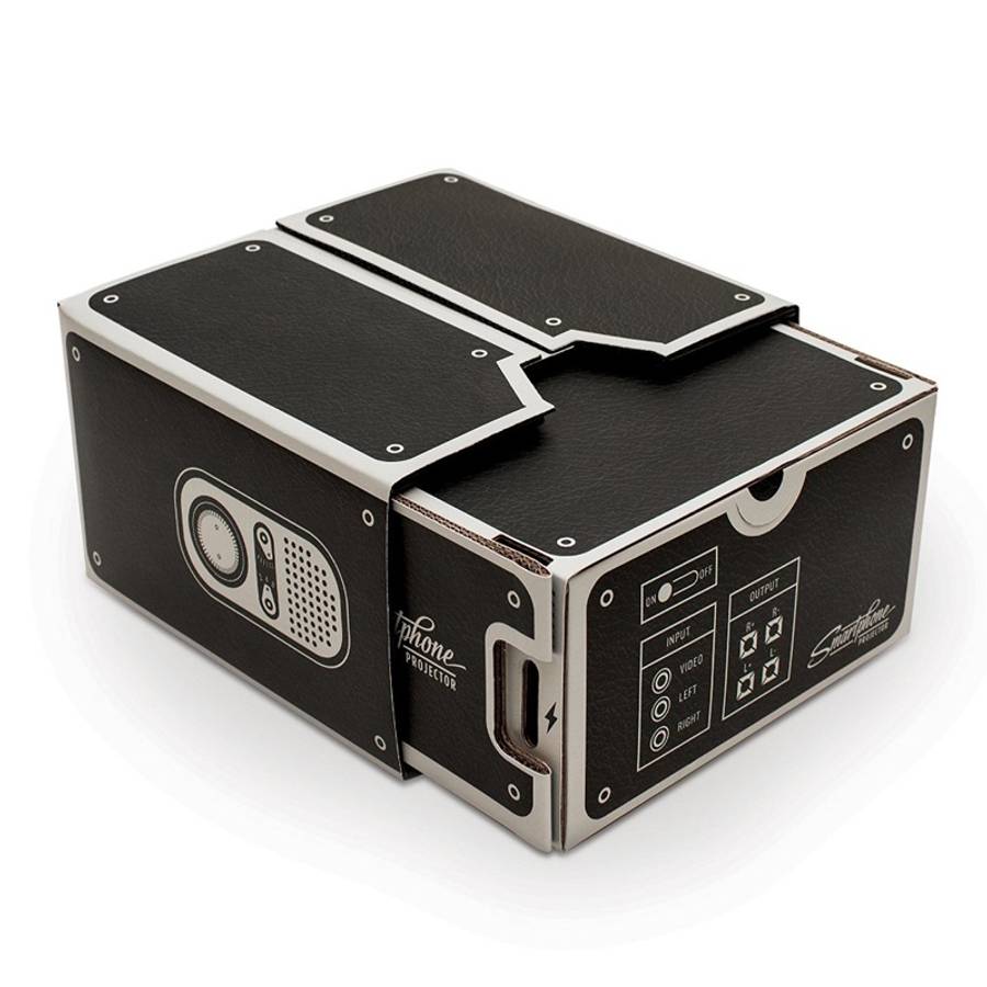 Cardboard Smartphone Projector / DIY Mobile Phone Projector Portable Cinema