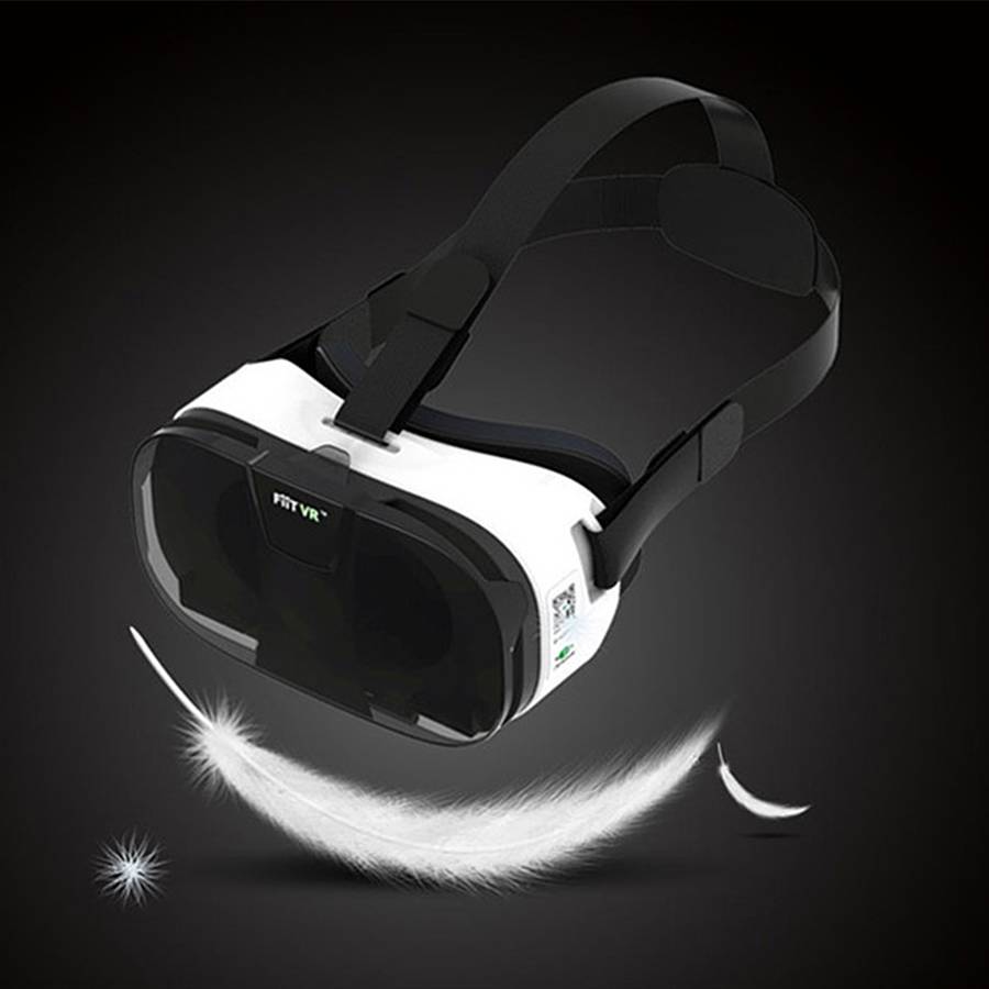 FIIT VR Universal Virtual Reality 3D Video Glasses for 4 to 6 inch Smartphones
