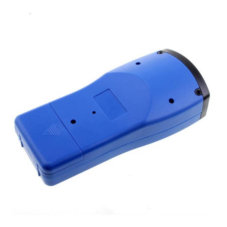 Ultrasonic Laser Point LED Distance Measure Meter Tool(Blue)