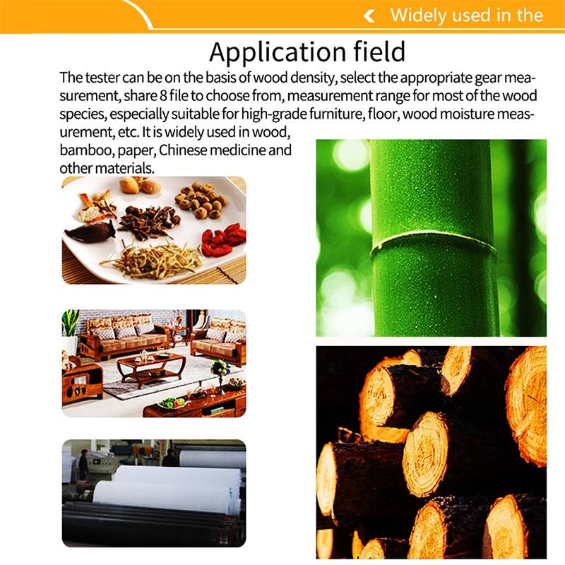 GM630 Digital Wood Moisture Meter with LCD(Orange)