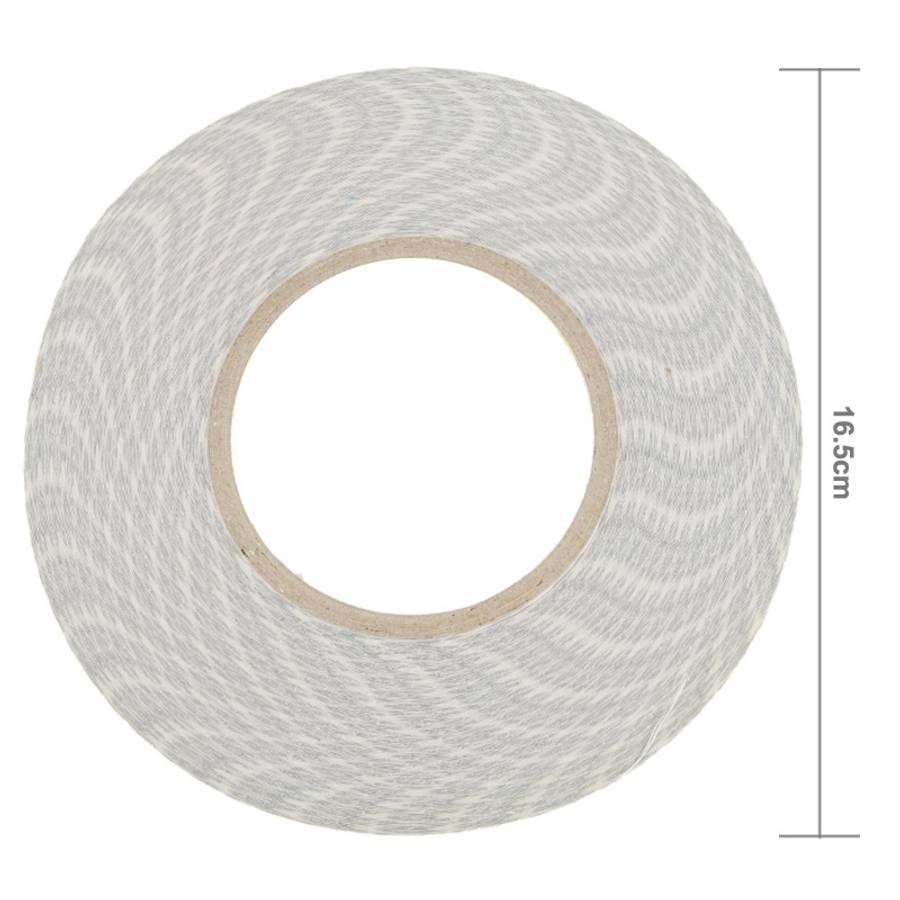 10mm Double Sided Adhesive Sticker Tape for iPhone / Samsung / HTC Mobile Phone Touch ... (White)